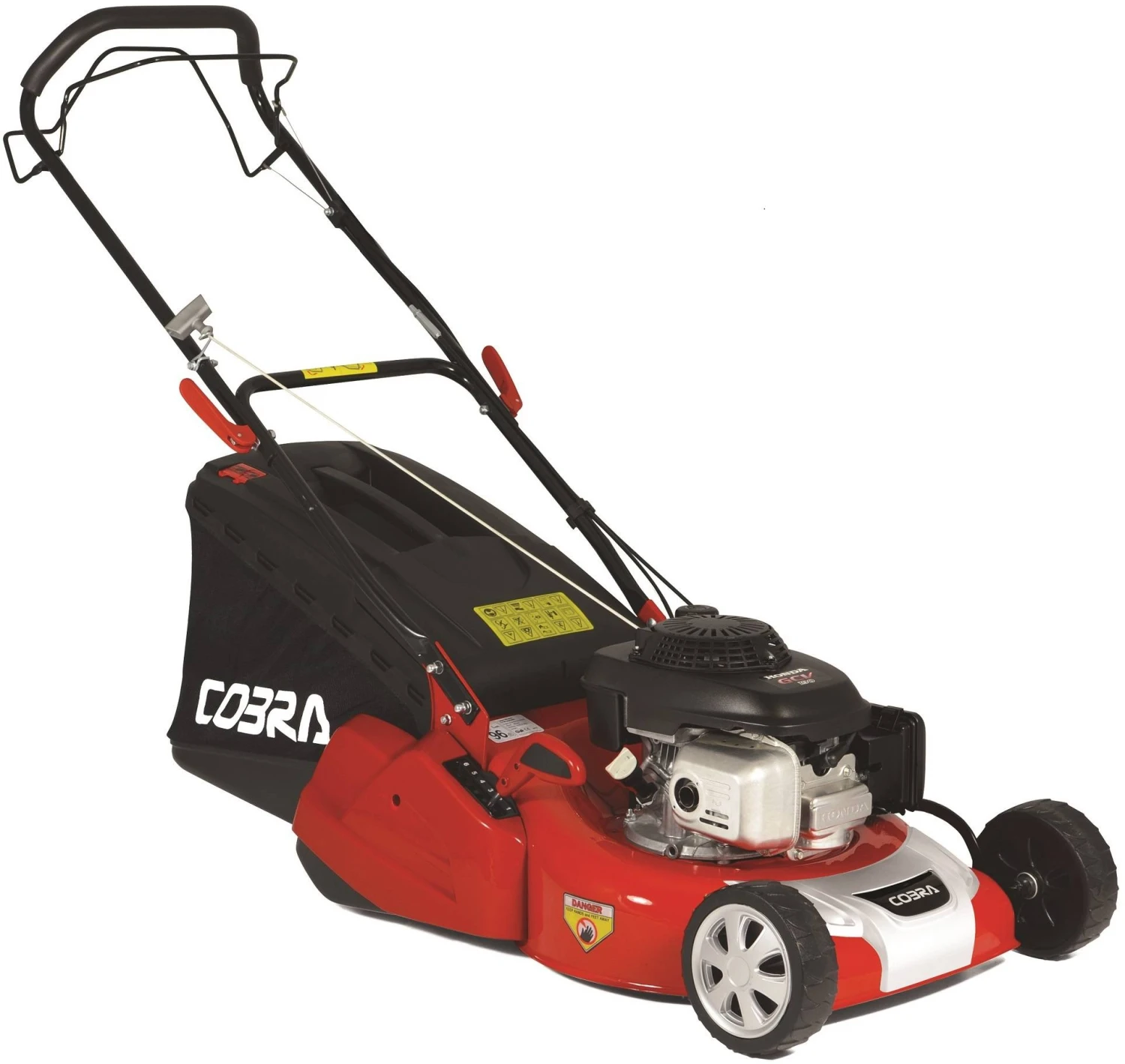 Cobra RM46SPH 46cm Self Propelled Rear Roller Petrol Lawnmower