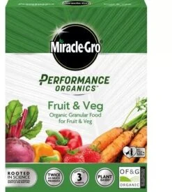Miracle-Gro Performance Organic Fruit & Veg Plant Food 1kg