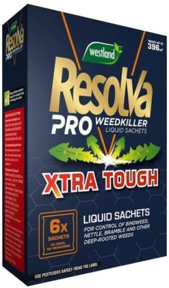 Resolva Pro Weedkiller Liquid Sachets Xtra Tough 6x100ml