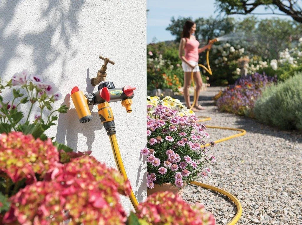 Hozelock Flow Max 3 Way Tap Connector - Image 2