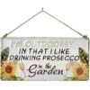 La Hacienda I'm Outdoorsy Metal Sign