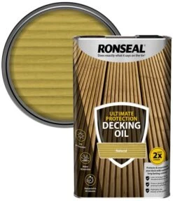 Ronseal Ultimate Deck Oil Natural 5L