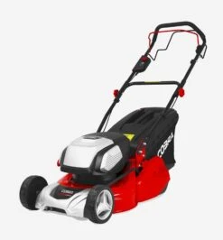 Cobra RM43SP80V Self Propelled 43cm Twin 40v Rotary Rear Roller Lawnmower