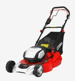 Cobra RM51SP80V Self Propelled 51cm Twin 40v Rear Roller Rotary Lawnmower