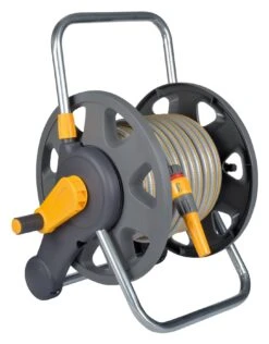Hozelock Assembled 2-in-1 Hose Reel With 25m Hose