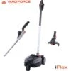 Yard Force - LM F24BN - 12V IFlex 3 In 1 Lawnmower/Trimmer